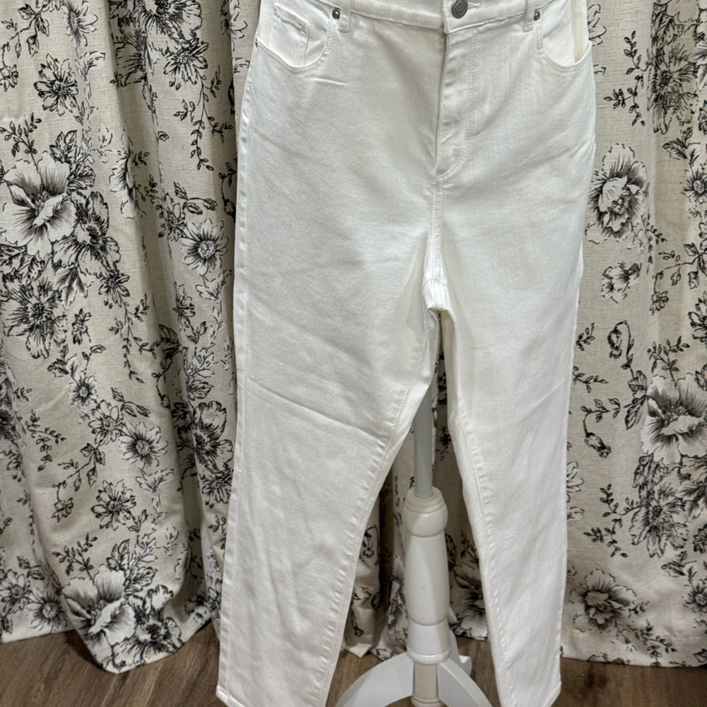 Loft Fashion Cream High Rise Women Jeans